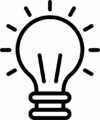 light bulb icon